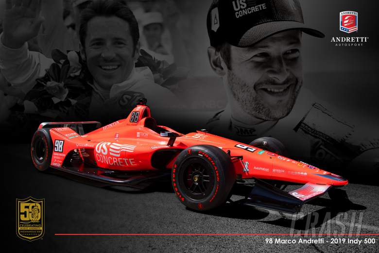 Marco Andretti pays tribute to Mario with throwback livery