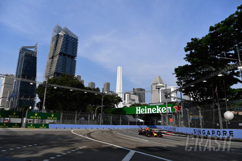 F1 Singapore GP - Free Practice 1 Results