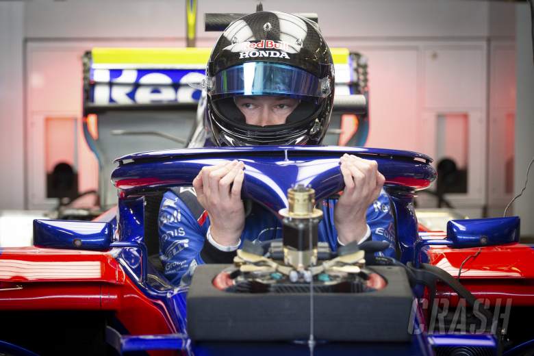 Kvyat hits the track in new Toro Rosso STR14