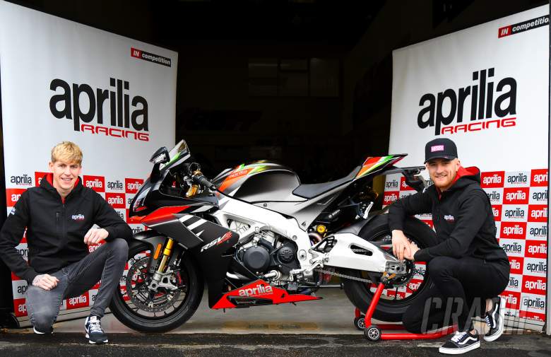 Fraser Rogers and Ben Luxton confirmed at Aprilia IN Competition for 2021