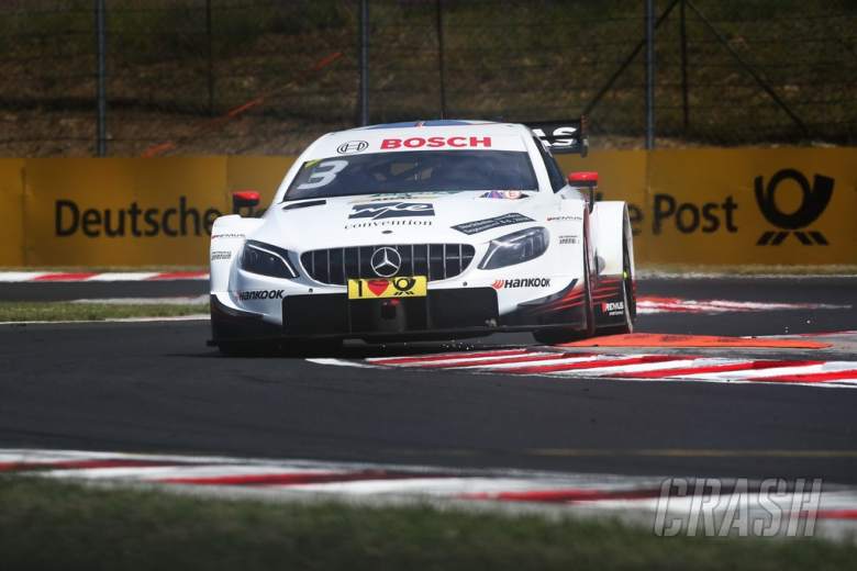 Di Resta leads Mercedes 1-2 in opening Hungarian race
