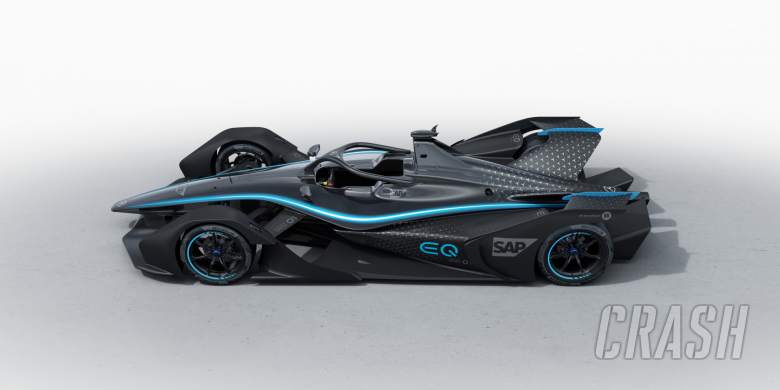 Mercedes unveils first Formula E car