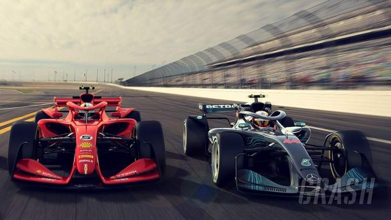 F1 mengungkapkan desain mobil konsep untuk tahun 2021