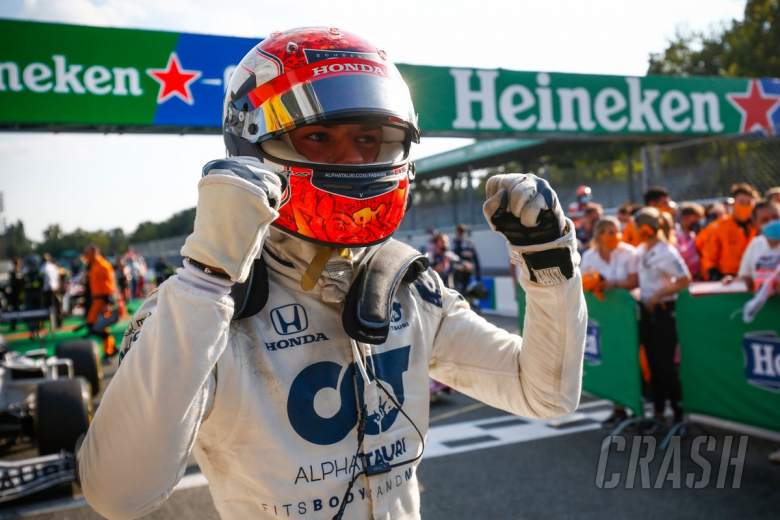 Gasly meraih kemenangan F1 perdananya yang menakjubkan di GP Italia yang gila