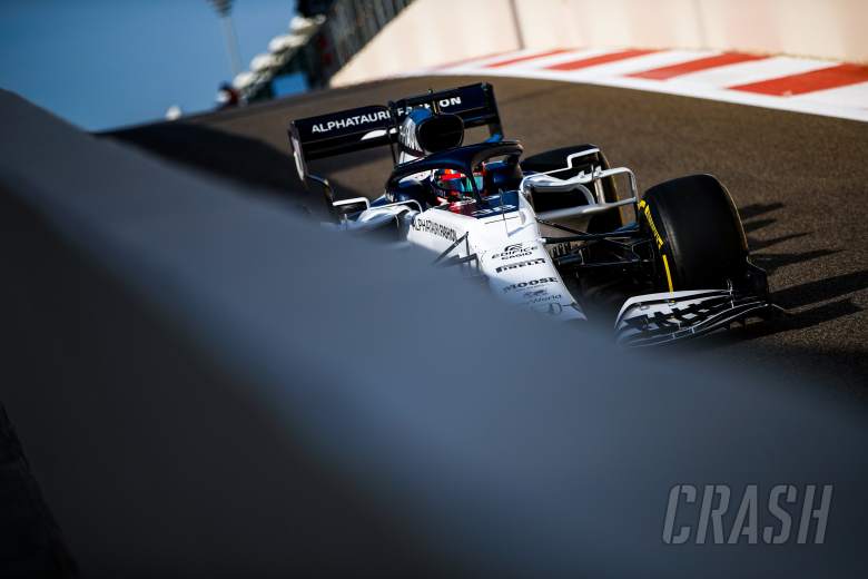 Who is taking part in the 2020 Abu Dhabi F1 young drivers’ test?