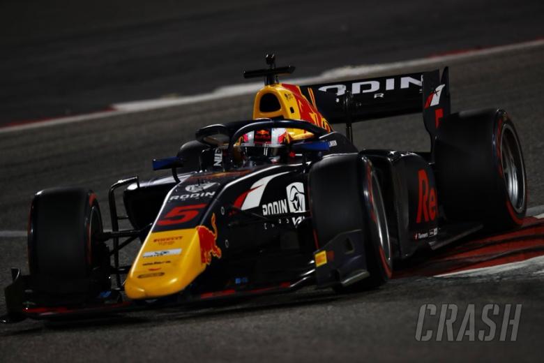 Red Bull F1 junior Lawson tops second day of F2 testing in Bahrain