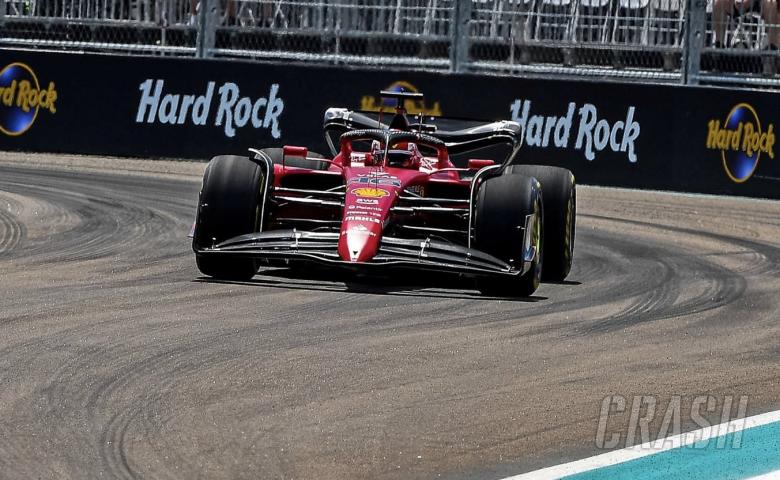 Leclerc pips Russell in first-ever Miami F1 practice