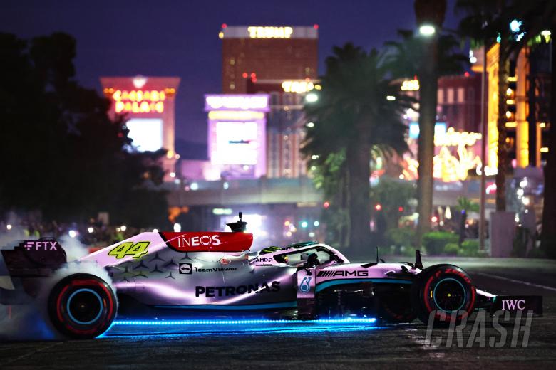 Hamilton headlines glitzy Las Vegas GP launch party