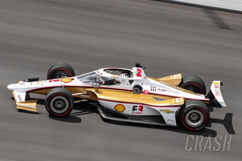 Newgarden Fastest in Indy 500 Test Hampered by Crashes