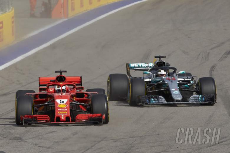 Hamilton ‘paying no attention’ to Vettel’s mistakes in F1 2018