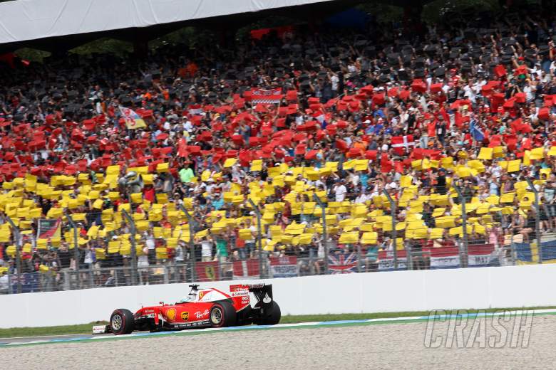 Sebastian Vettel, Ferrari, German GP,
