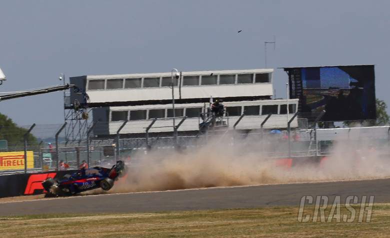 Hartley out of British GP qualifying after practice crash