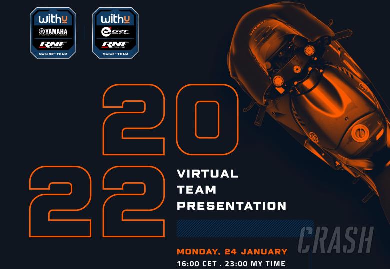 LANGSUNG: Peluncuran Tim MotoGP 2022 WithU RNF Yamaha