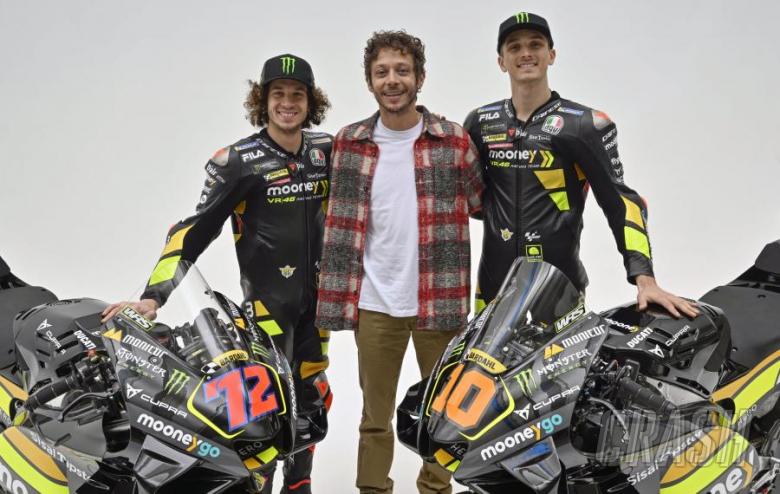 Valentino Rossi on VR46: “Yamaha would be nice; results because we have Ducati”