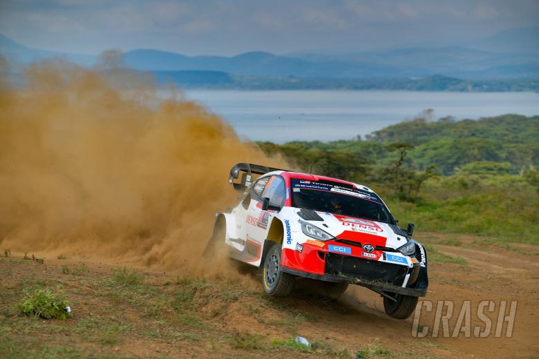 Rovanpera clears Safari Rally shakedown fastest as rivals hit trouble