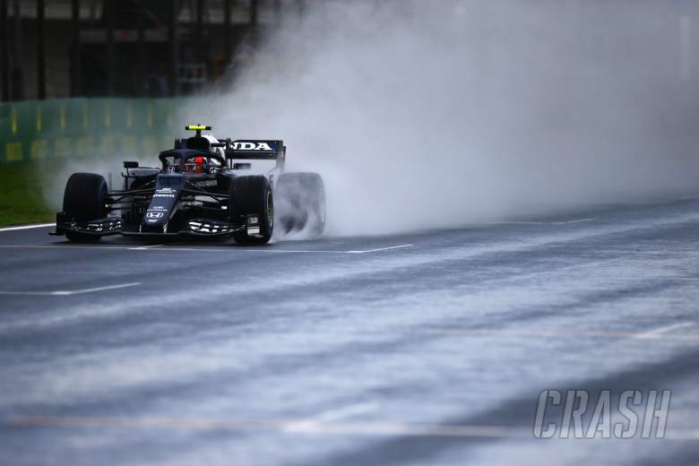 Gasly fastest in wet final practice at F1 Turkish GP, Hamilton 18th
