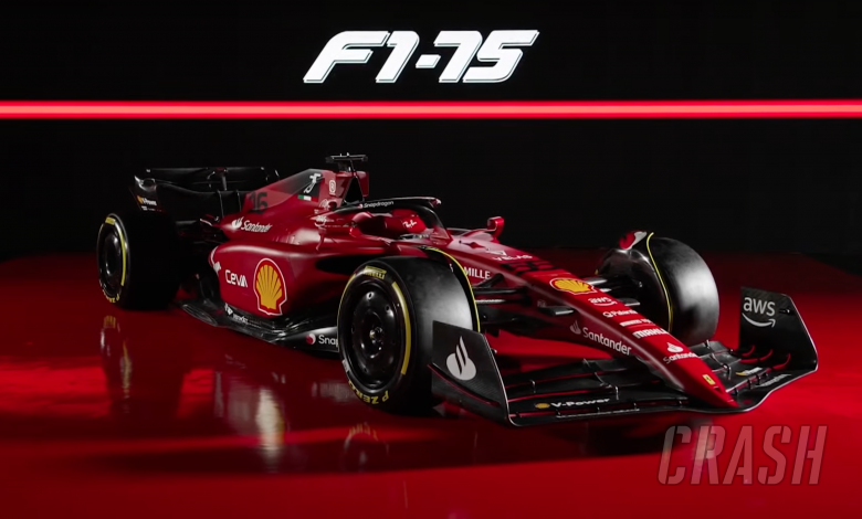 Ferrari launch F1-75 car and new livery for 2022 season
