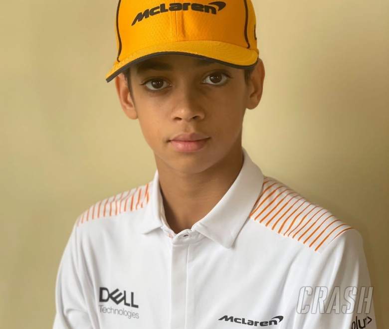 McLaren F1 team signs 13-year-old karting revelation