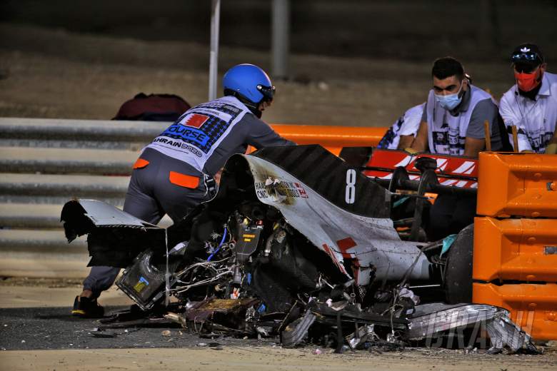 Grosjean’s Bahrain F1 crash registered 67G as findings revealed
