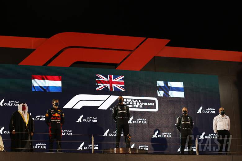 F1 World Championship points standings after the 2021 Bahrain GP