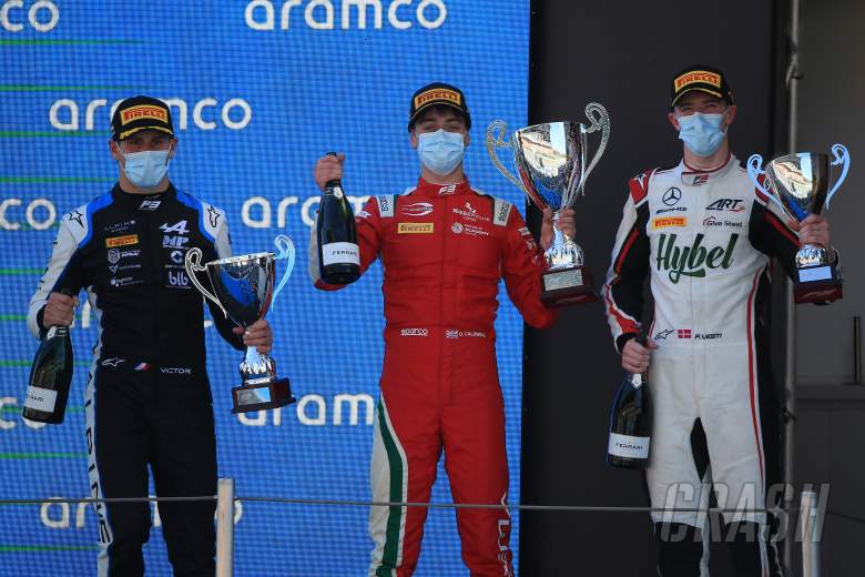 Caldwell inherits first Formula 3 victory in chaotic second Spain sprint race