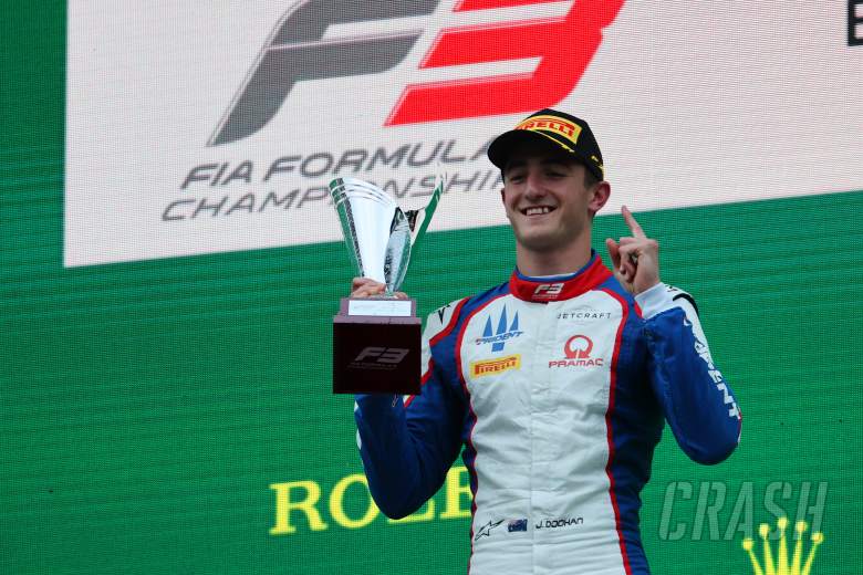 F3 Belgia: Doohan Kalahkan Martins untuk Kemenangan Feature Race