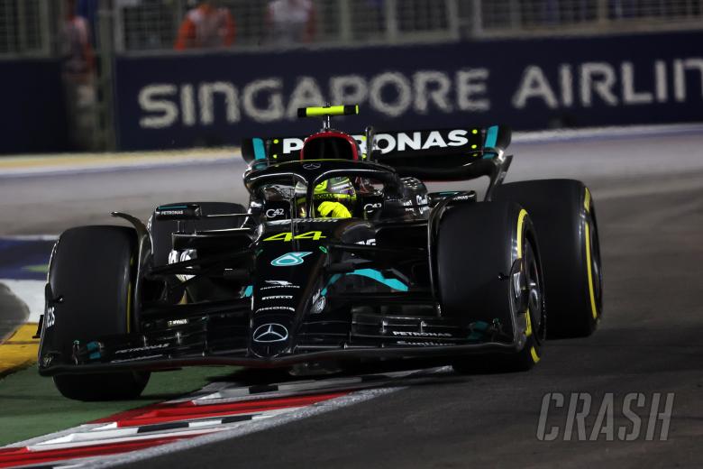 Mercedes have “good platform" after Hamilton’s ‘best Friday of the year'