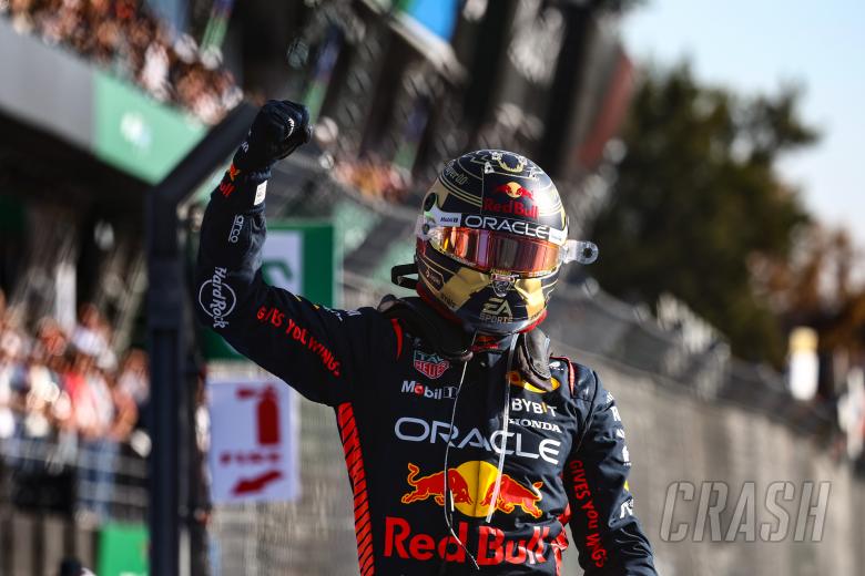 Verstappen claims record-breaking win in crash-filled Mexico City GP