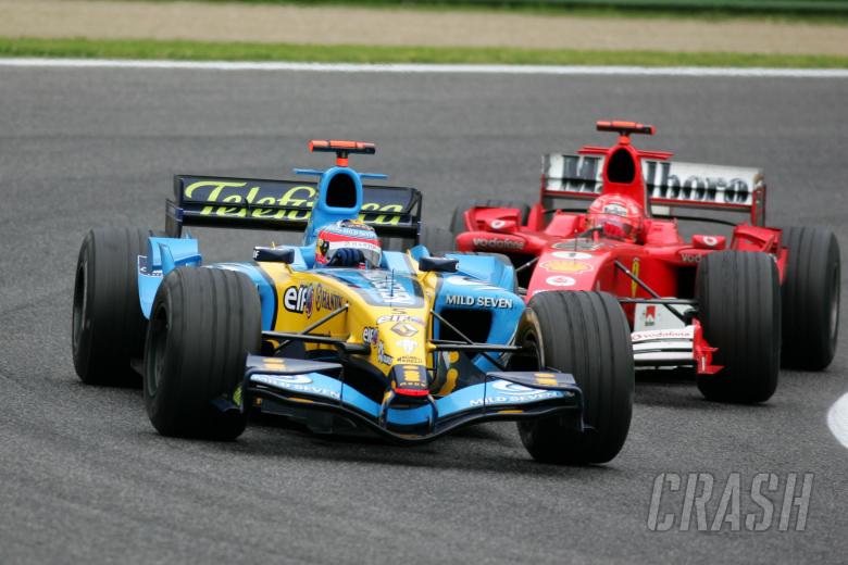 Alonso: Iconic Schumacher Imola duel “easier” than Perez battle