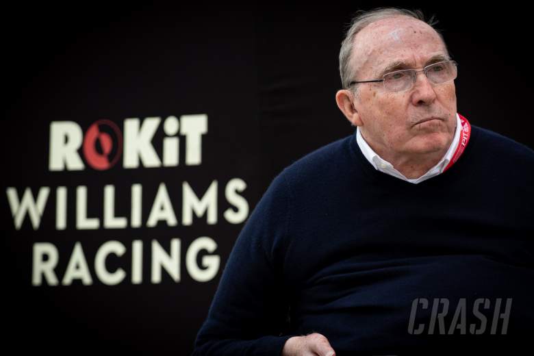 Williams F1 founder Sir Frank Williams in ‘stable’ condition in hospital