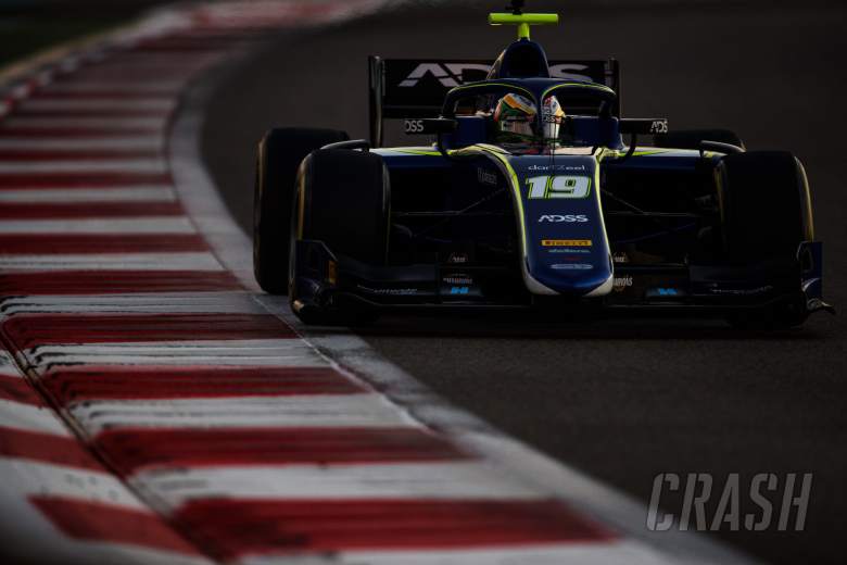 Carlin’s Deletraz fastest in opening Abu Dhabi F2 test