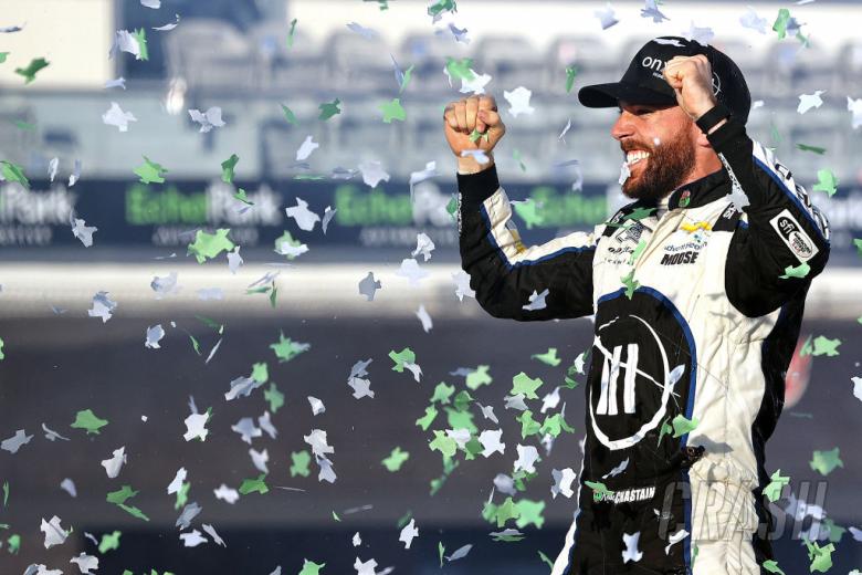 Ross Chastain, TrackHouse Racing Earn First Cup Win