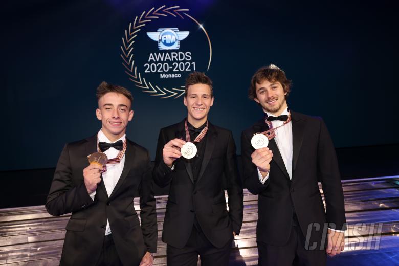 Quartararo, Gardner, Acosta take home world champion medals at FIM awards