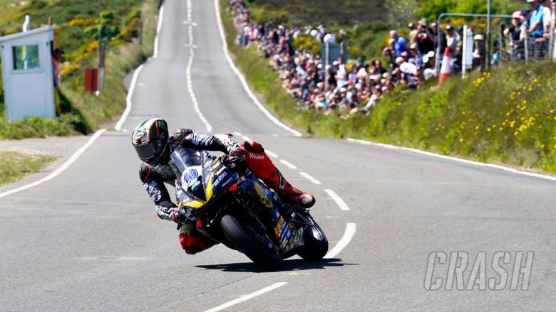 Breathtaking Hickman demolishes lap record to win Isle of Man TT Superstock race