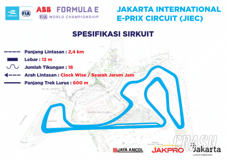 Kawasan Ancol Resmi Jadi Venue Jakarta E-Prix 2022