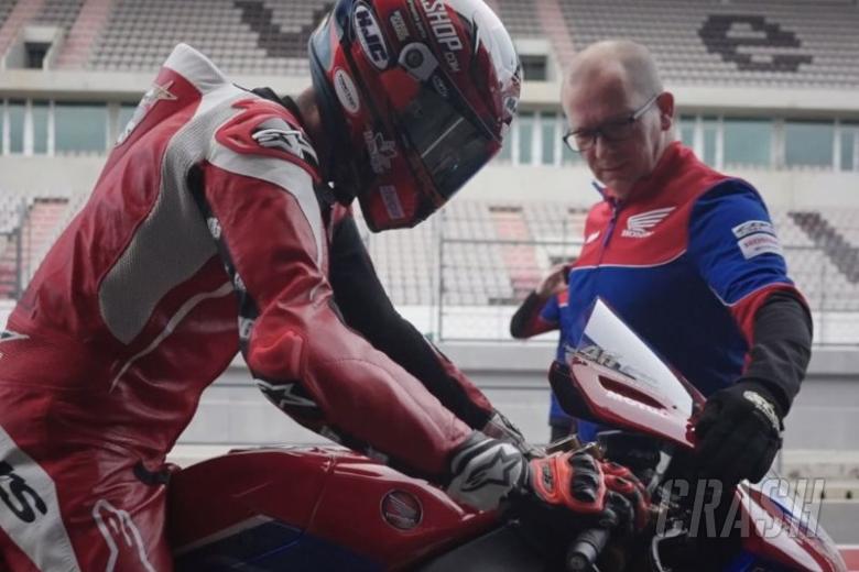 Tommy Bridewell breaks cover on Honda Fireblade ahead of 2024 BSB defence