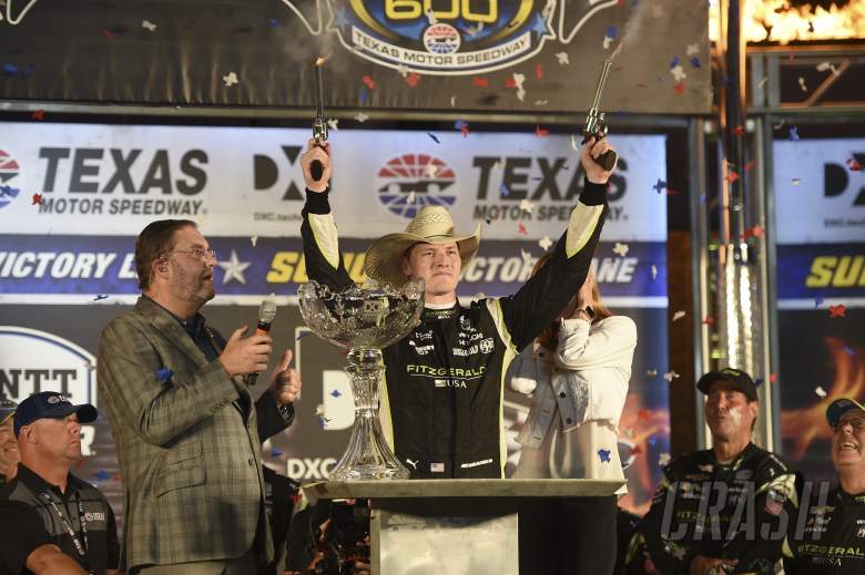 Josef Newgarden victorious in dramatic DXC Technology 600 at Texas