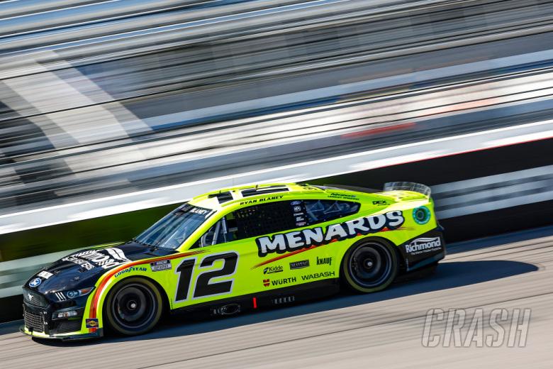 Ryan Blaney Rockets to Pole Position at Richmond 