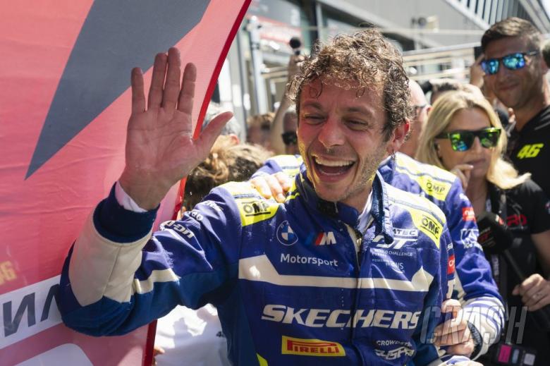 Valentino Rossi secures podium finish in #46 BMW at Zandvoort