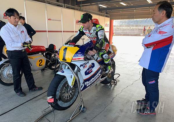 Crutchlow: Real privilege to ride an NSR
