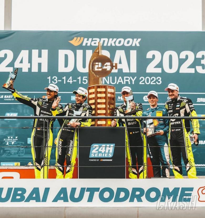 WRT #46 Dubai 24 Hours podium