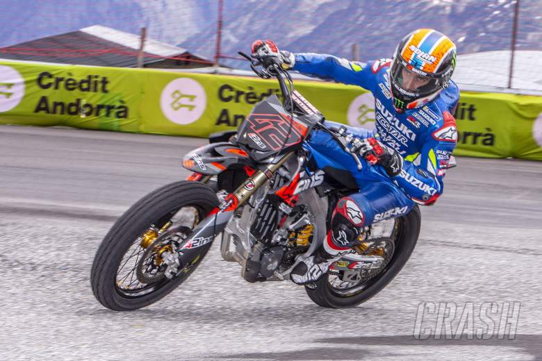 Pembalap MotoGP Andorra kembali ke jalurnya