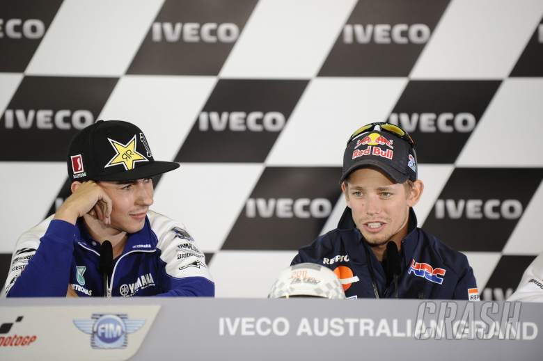 Lorenzo and Stoner, Australian MotoGP 2011