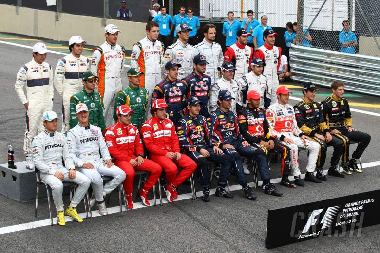 27.11.2011- Drivers group photo