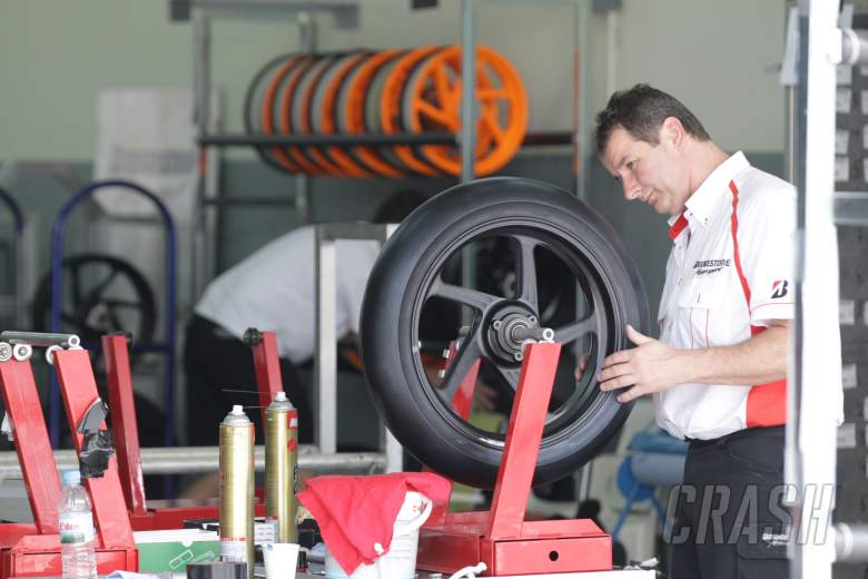 Bridgestone tyres, Sepang MotoGP test, 28th Feb-1st March 2012