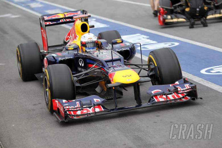 08.06.2012- Free Practice 2, Sebastian Vettel (GER) Red Bull Racing RB8