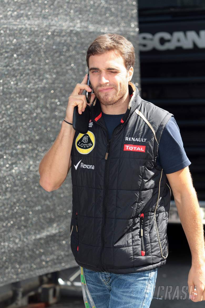 30.08.2012- Jerome D&#039;Ambrosio (BEL), Test driver, Lotus F1 Team E20