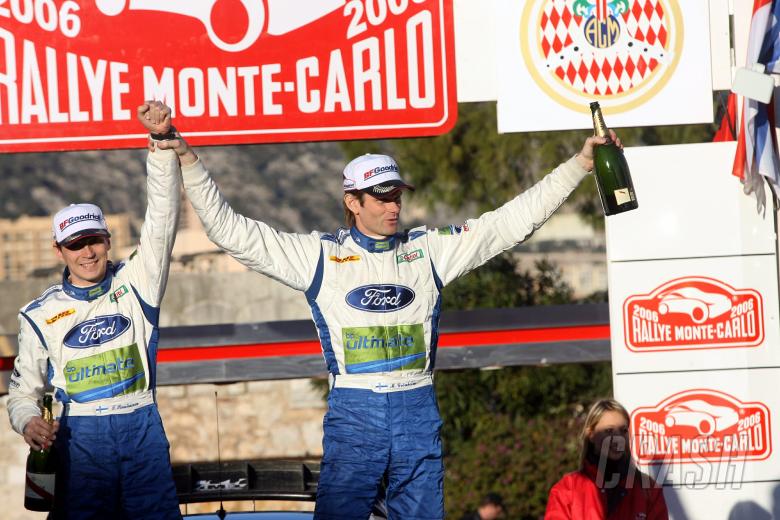 Rallye Monte Carlo winners, Marcus Gronholm and Timo Rautiainen