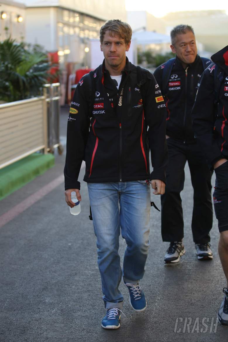 17.11.2012 - Sebastian Vettel (GER) Red Bull Racing RB8