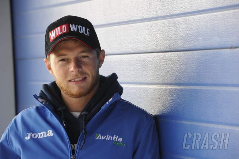 Kyle Smith, Jerez Moto2 Test Feb 2013